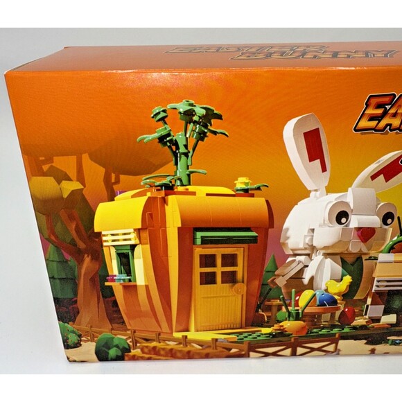 Easter Bunny Building Blocks Set Over 400 Pieces, Children Kids New Sealed - Picture 4 of 9
